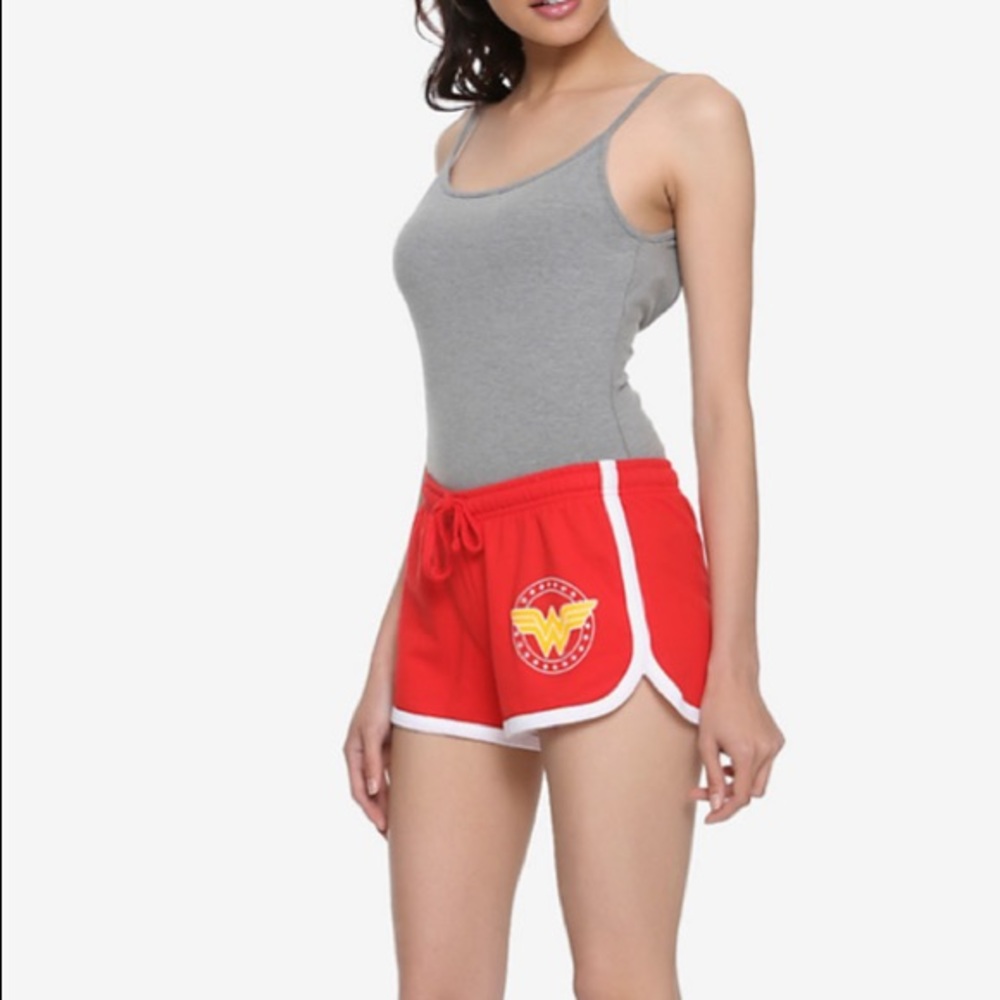 DC Comics Wonder Woman Logo Lounge Shorts